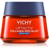 Vichy Liftactiv Collagen Specialist Cremă de noapte intensă pentru riduri 50 ml