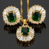 Set bijuterii Anebris Glamour Emerald