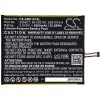 3,8V-6200MAH LI-POLYMER AKKU ALTERNATIV FÜR AMAZON KINDLE FIRE HD10 COM