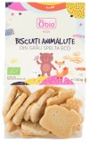 Biscuiti Bio Animalute Grau Spelta 100g Obio - Fara Agenti de Crestere, Pentru Copii
