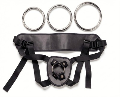 Ham strap on Universal Harness Negru foto