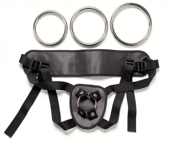 Ham strap on Universal Harness Negru