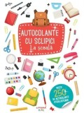 Cumpara ieftin La scoala. Autocolante cu sclipici/***