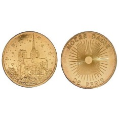 Franta 2025 - medal aurit, Catedrala Notre-Dame