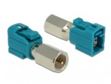 Adaptor FAKRA Z Jack la FME Plug, Delock 88927