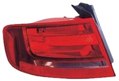 Stop spate lampa Audi A4 Sedan 11.2007-10.2011, producator Depo, omologare ECE, spate, fara suport bec, partea exterioara, 8K5945095D, Stanga