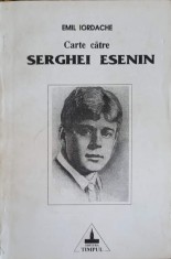 CARTE CATRE SERGHEI ESENIN-EMIL IORDACHE-326072