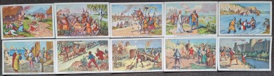 Lot (4) 10 Cartonase Margarina Teuta 1932 seria 1000 de ani de istorie germana foto