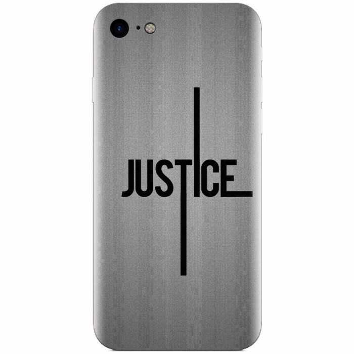 Husa silicon pentru Apple Iphone 6 / 6S, Amir Justice Minimalistic Nubheebuccus Text