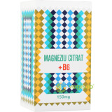 Magneziu Citrat 150mg + Vitamina B6 25 stickuri - 75g