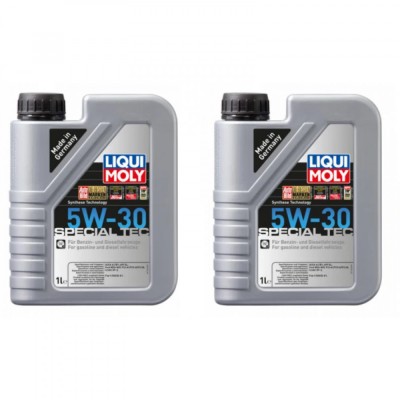 Pachet 2 litri Ulei Motor Sintetic Liqui Moly Special Tec 5W30 foto