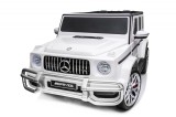 Cumpara ieftin Masinuta electrica pentru 2 copii Mercedes G63 XXL 4x4 180W 12V PREMIUM culoare Alba