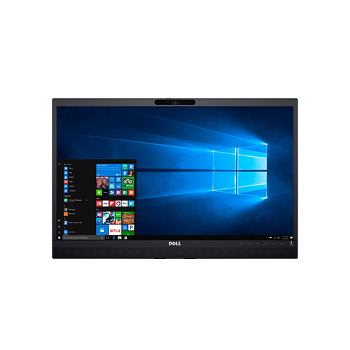 Monitor 24 inch, LED IPS, Dell P2418HZ, Full HD, WebCam, Black, Fara picior