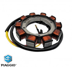 Magnetou (stator) original Piaggio Ape Car Max Diesel (86-96) - Poker Diesel (93-97) - TM P703 (87-04) - TM P703V Diesel (87-04) 420cc foto