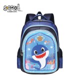 Ghiozdan 3D SHARK, 31x24x41 cm &ndash; S-COOL