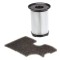 Set 2 filtre (filtru evacuare aer liber+1 filtru igienic) pentru aspiratoarele Tornado Electrolux