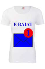 TRICOU DAMA IMPRIMAT MAMICA DE BAIAT foto