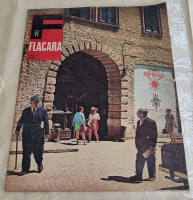 Revista FLACĂRA - anul XX Nr. 23 (838) - 8 iunie 1971 foto