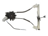 Macara geam Alfa Romeo 156 (932), 11.1997-09.2005, usa spate, Stanga, cu motoras