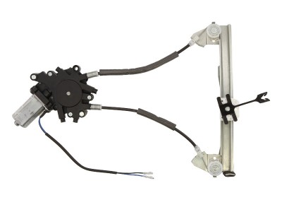 Macara geam Alfa Romeo 156 (932), 11.1997-09.2005, usa spate, Stanga, cu motoras foto