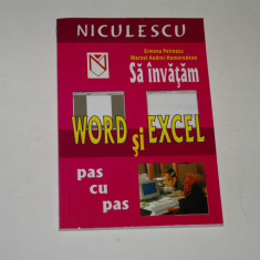 Sa invatam Word si Excel pas cu pas - Petrescu - Homorodean