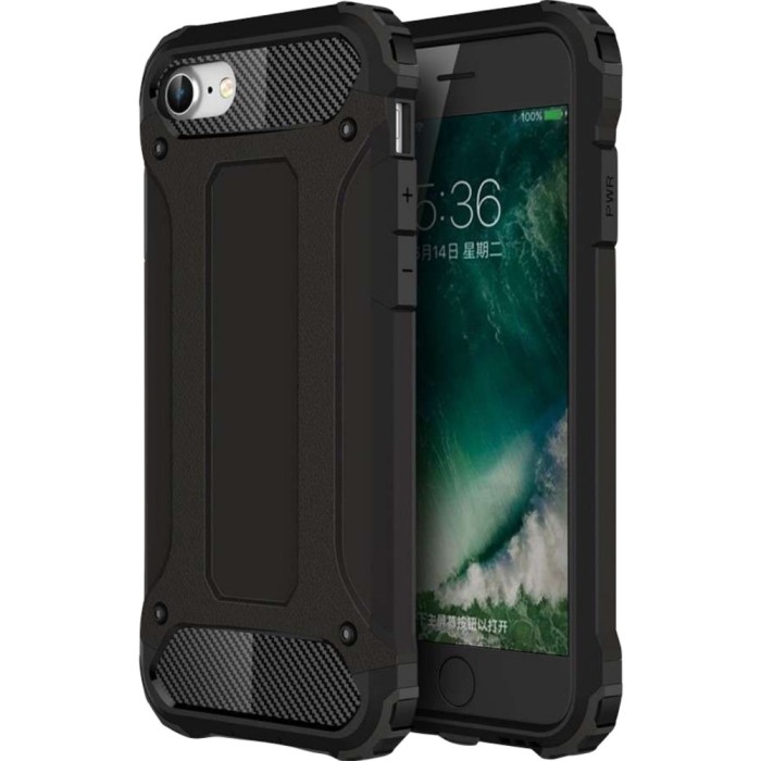 Husa protectie Flippy pentru Huawei P Smart Z Defender Model 1, Negru