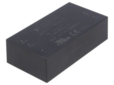 Convertor AC/DC 60W 9V foto