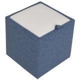 TABURET BOX - STOFA - CORP ALBASTRU G22/CAPAC DIVERSE CULORI - Stofa G-roz G24