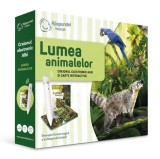 Pachet Raspundel Istetel creion si carte Lumea animalelor, ASMODEE ROMANIA SRL