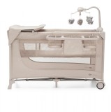Patut Travel Kinderkraft Joy2, Cu Accesorii, Beige