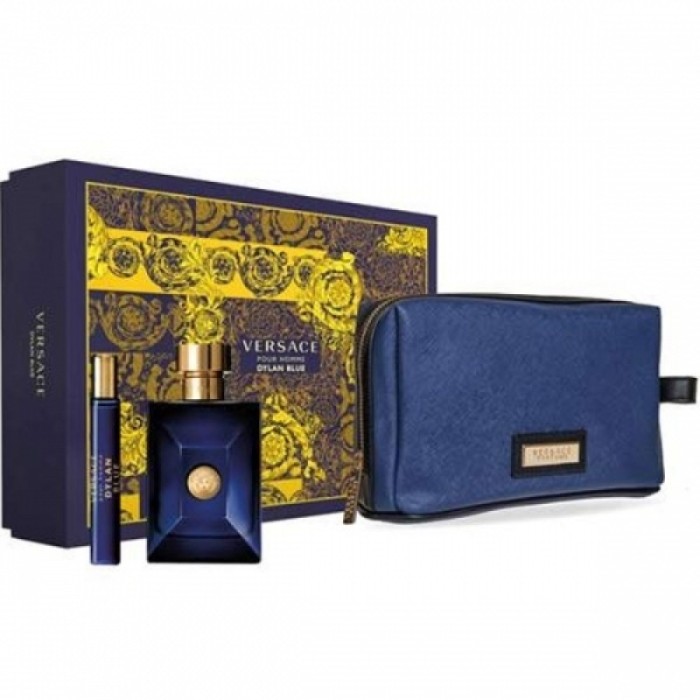 Seturi Barbati, Versace Dylan Blue Apa de Toaleta 100 ml + Apa de Toaleta 10 ml + Geanga, 100 + 10ml Seturi Barbati, Versace Dylan Blue Apa de Toaleta 100 ml + Apa de Toaleta 10 ml + Geanga, 100 + 10ml