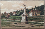 Predeal, Monumentul Apelor// CP trimisa diplomatului aroman Marcu Beza, Necirculata, Printata