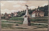 Predeal, Monumentul Apelor// CP trimisa diplomatului aroman Marcu Beza