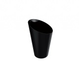 Set 24 pahare desert polistiren unica folosinta, 75 cc - Bamboo, negre