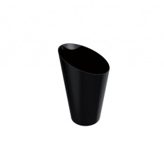 Set 24 pahare desert polistiren unica folosinta, 75 cc - Bamboo, negre