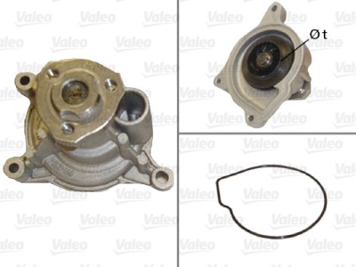 VALEO 506950 Pompă de apă, răcire motor foto