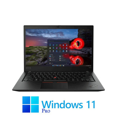 Laptop Lenovo ThinkPad T495s, Ryzen 7 Pro 3700U, SSD, Display NOU, Win 11 Pro foto