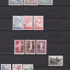 Finlanda 1944-1961 lot serii complete MNH w73