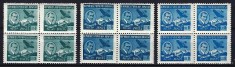 Romania 1950 - Lp 269 - Aurel Vlaicu ( 1882-1913 ) - bloc de 4 - MNH *** foto