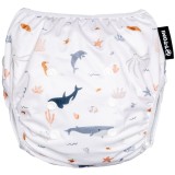 T-TOMI Diaper Swimwear Seaworld scutece lavabile tip slip de &icirc;not 5 - 15 kg 1 buc