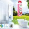 Detergent ECOLOGIC concentrat SANET lavocid, pentru spatii sanitare, bai si toalete, efect la depunerile de calcar, sapun,, 1l, dilutie 0.5%