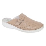 Cumpara ieftin Oferta Marimea 42 Saboti medicali dama din piele naturala Crem Med-Line LBR128CREM