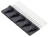 Mufă cablu-placă mamă 4 pini IDC 2,54mm, TE Connectivity