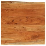 VidaXL Blat de masă pătrată 60x60x3,8 cm lemn masiv acacia margine vie