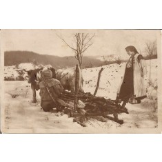 Carte postala din perioada interbelica