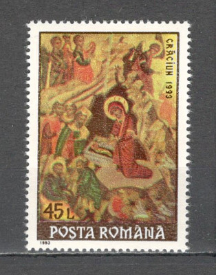 Romania.1993 Nasterea Domnului-Icoana ZR.912 foto
