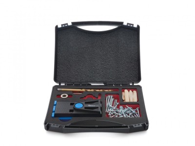 Set sablon pentru gaurire, 45 elemente, Geko G64988 foto