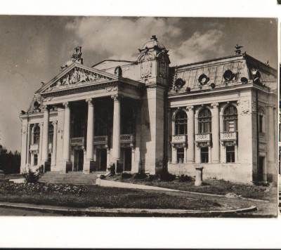 CPI B 10892 CARTE POSTALA - IASI. TEATRUL NATIONAL, RPR foto