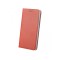 Husa Piele OEM Smart Magnet pentru Samsung Galaxy A30 A305 / Samsung Galaxy A20 A205, Rosie