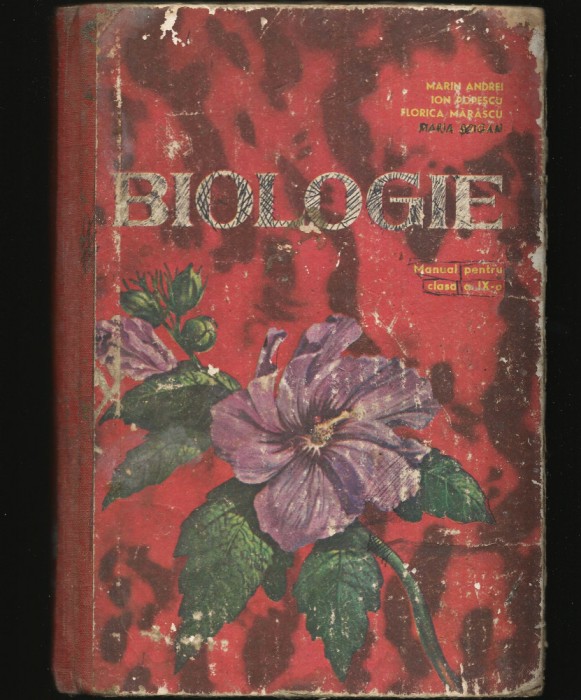 BIOLOGIE, MANUAL PENTRU CLASA A IX-A - MARIN ANDREI, ION POPESCU
